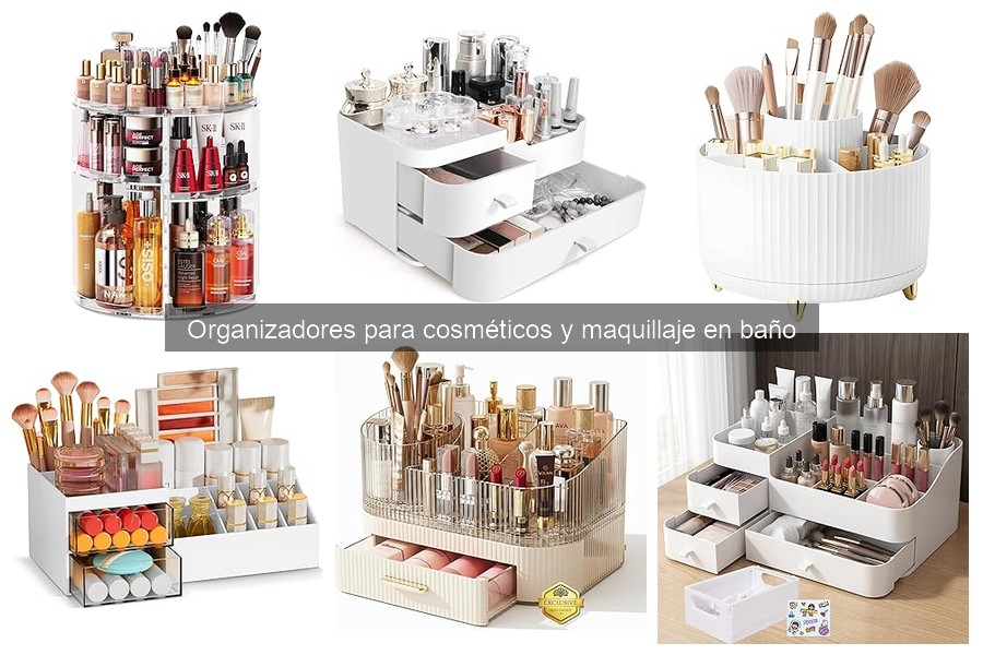 Opiniones sobre organizadores de cosméticos más populares