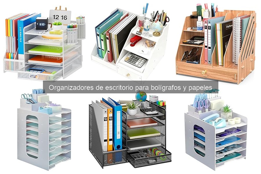 Opiniones sobre organizadores de escritorio populares