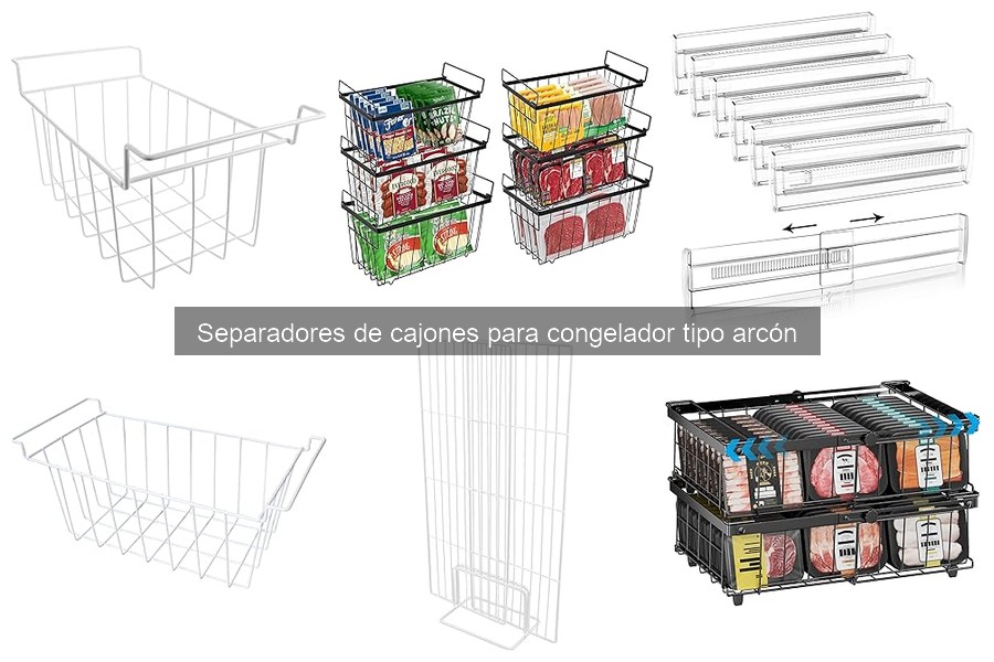 Opiniones sobre separadores de cajones para congelador