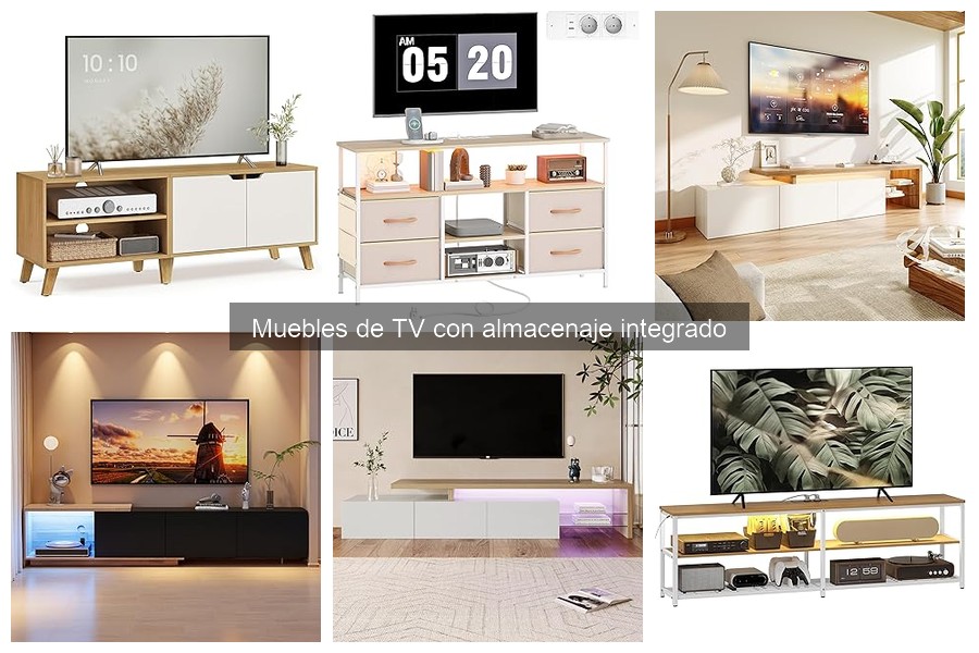 Organiza el Almacenamiento en tu Mueble de TV Eficazmente