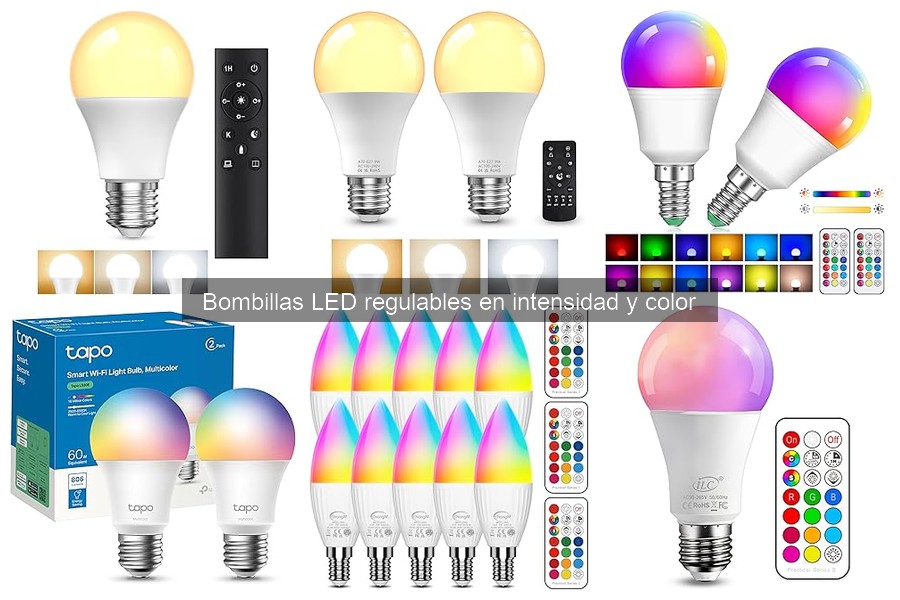 Precios de bombillas LED regulables: ¿Cuánto cuestan?