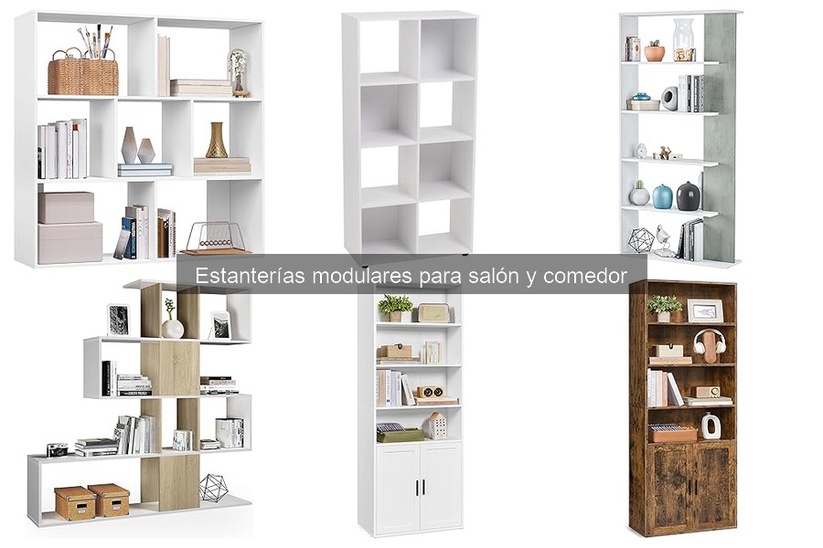 Presupuesto para Estanterías Modulares en Salón y Comedor