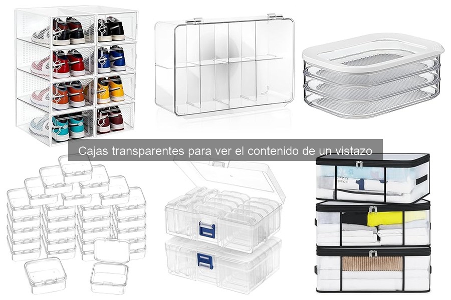Problemas comunes al usar cajas transparentes en el hogar