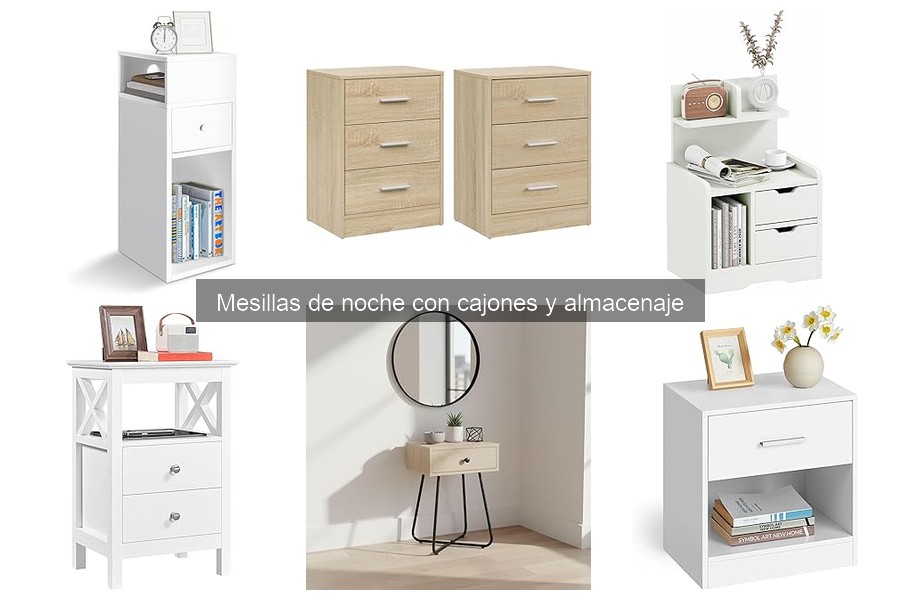 Problemas comunes con mesillas de noche con cajones