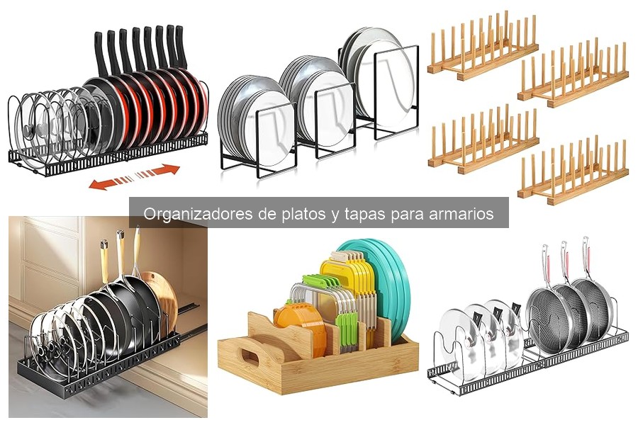 Problemas comunes con organizadores de platos y tapas