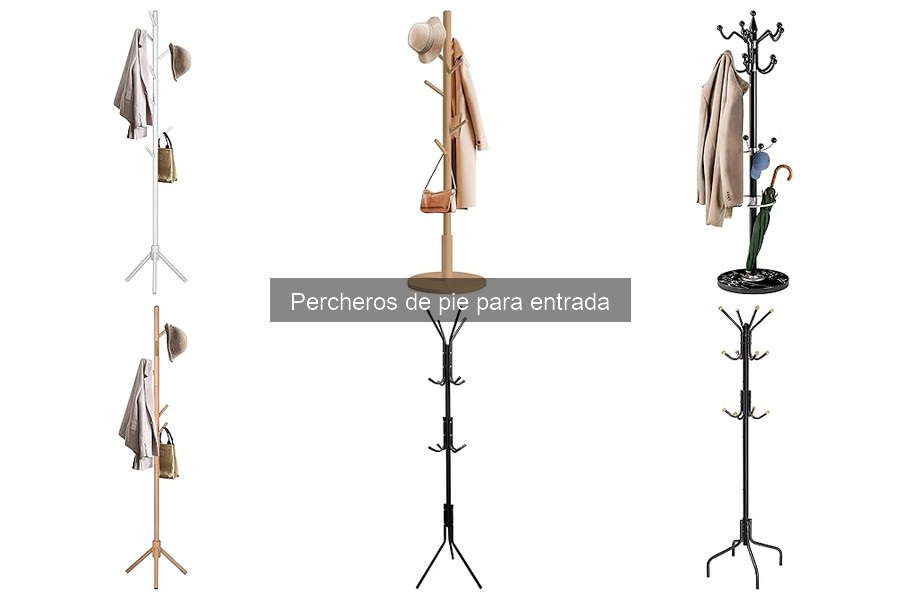 Problemas comunes con percheros de pie y sus soluciones