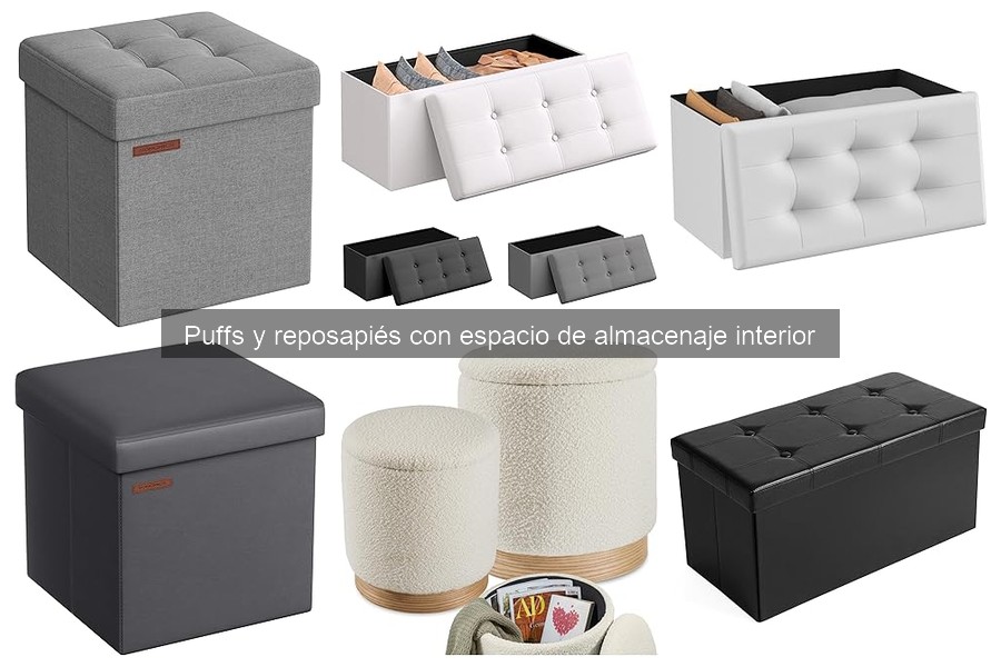Problemas comunes con puffs y reposapiés de almacenaje