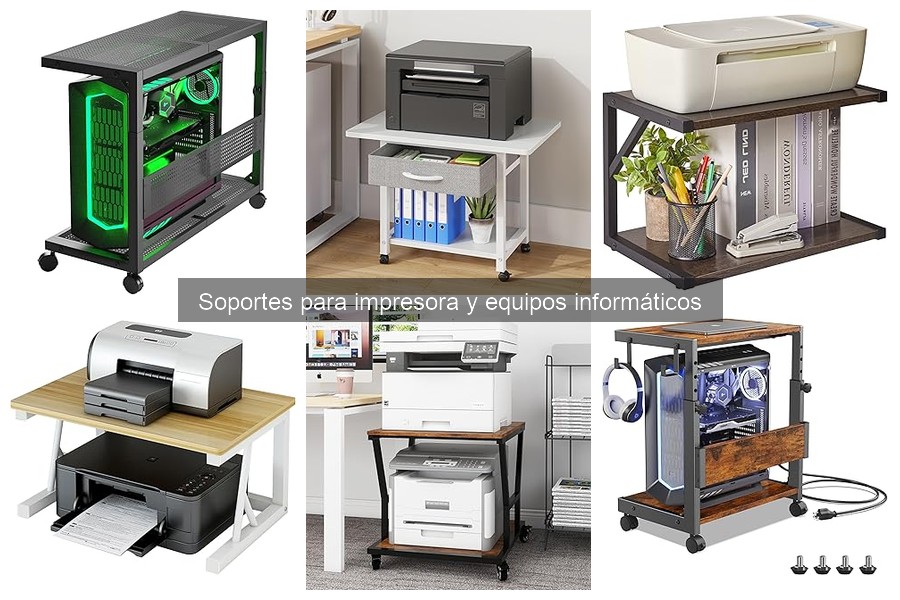 Problemas comunes con soportes para impresora y soluciones