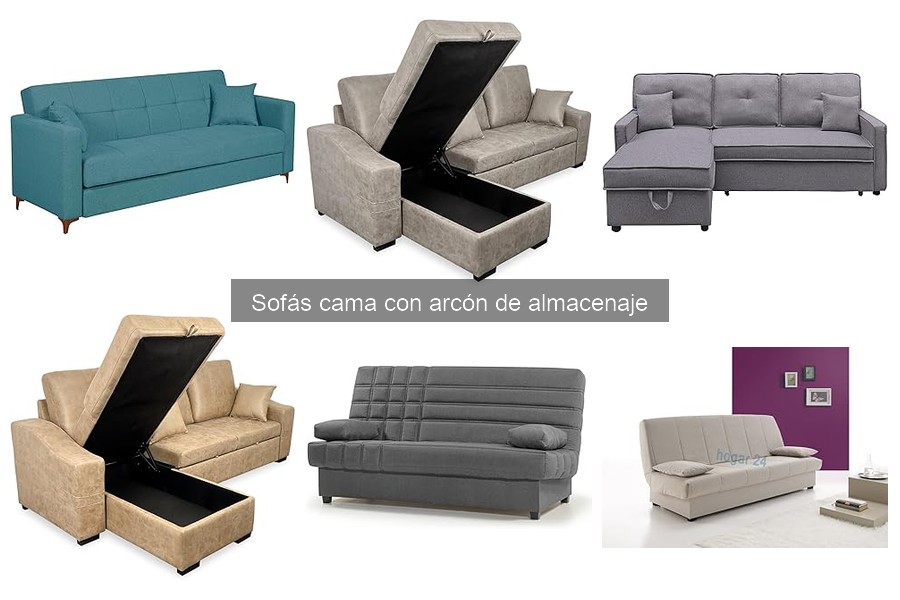 ¿Qué es un sofá cama con arcón de almacenaje? Características y beneficios