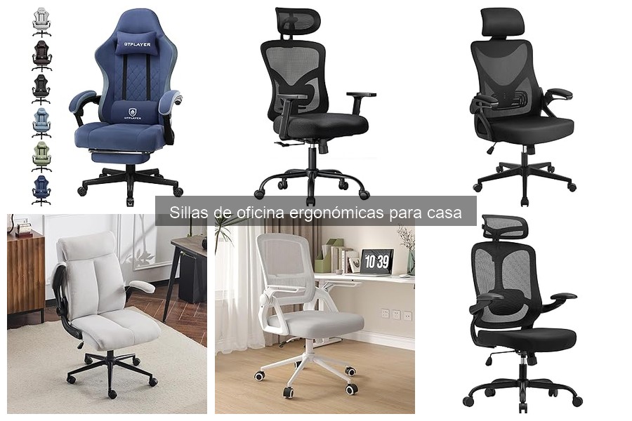 ¿Qué son las sillas de oficina ergonómicas? Beneficios y características