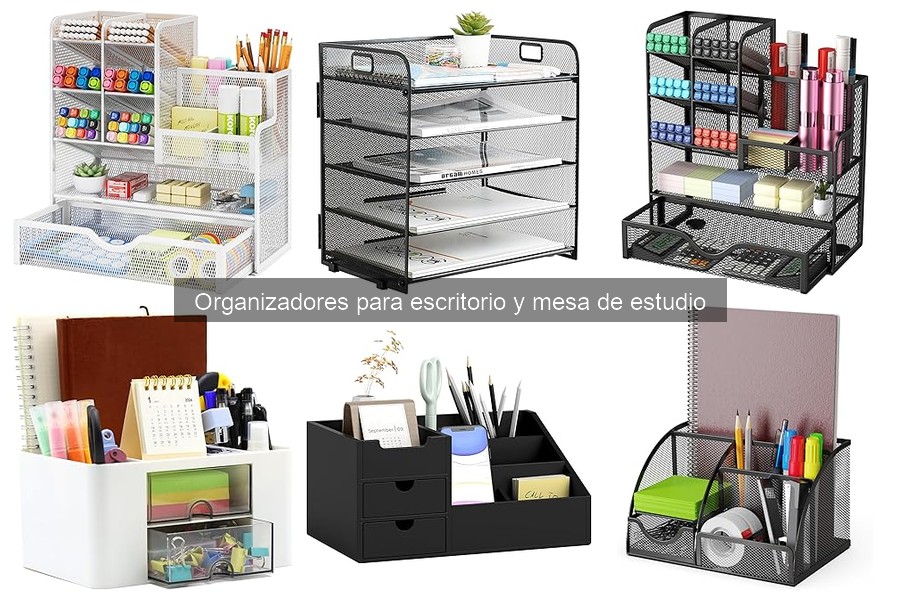 ¿Qué son los organizadores de escritorio? Guía y Tipos