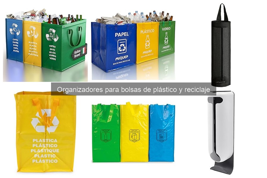 ¿Qué son los organizadores para bolsas de plástico?