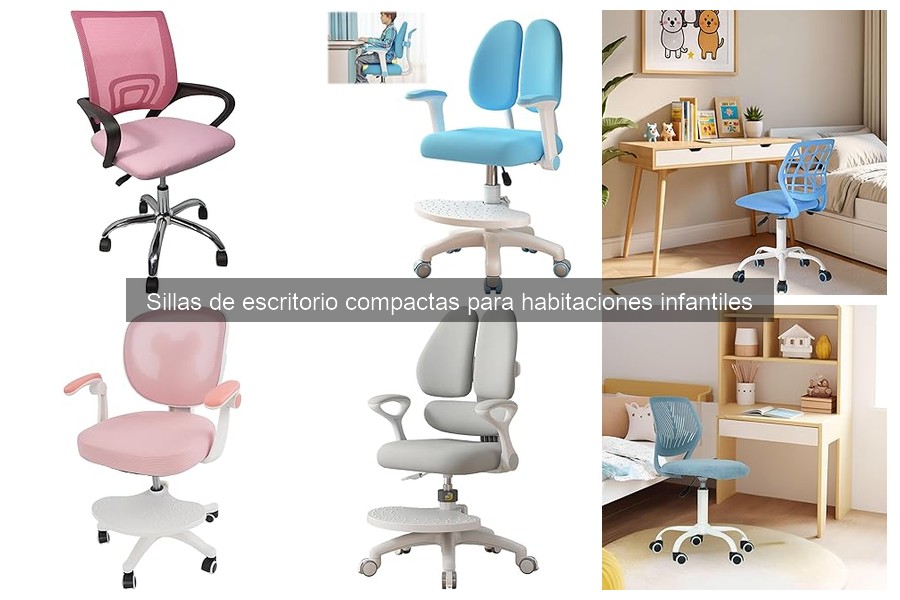 Tamaño ideal de sillas de escritorio para habitaciones infantiles