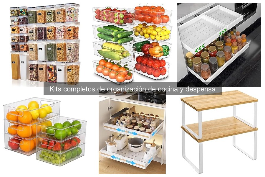 Testimonios y opiniones sobre kits de organización de cocina