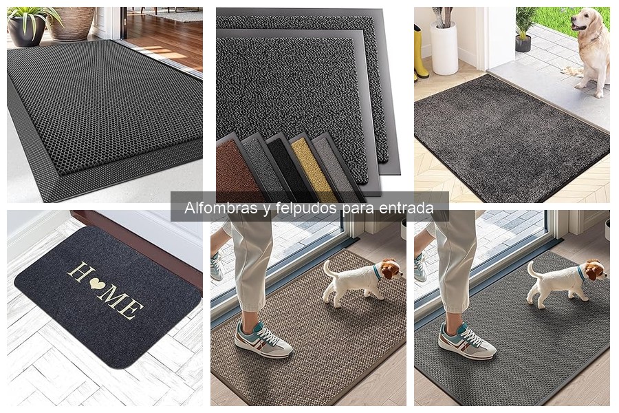 Tipos de alfombras ideales para la entrada de casa
