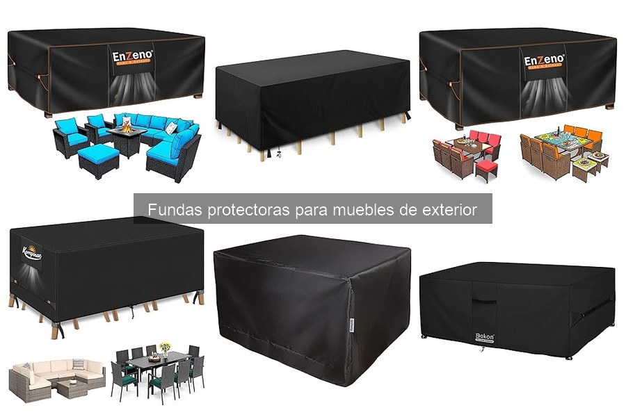 Tipos de Fundas Protectores para Muebles de Exterior