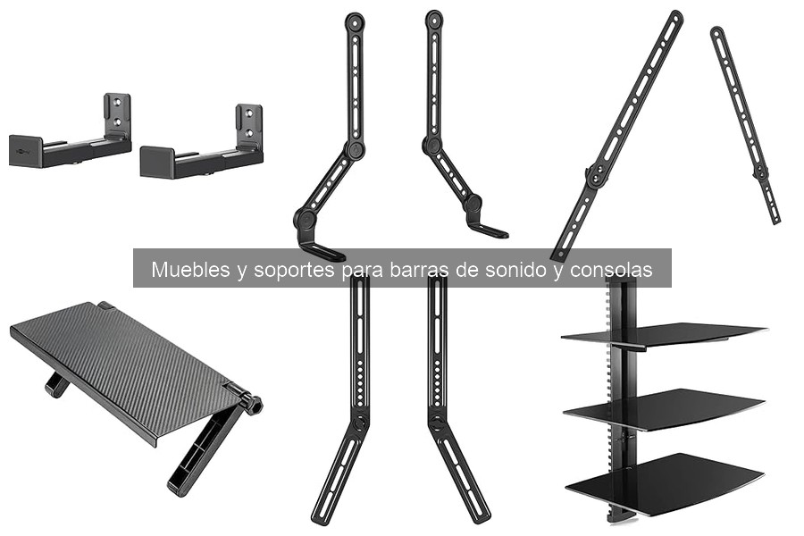 Tipos de muebles para barras de sonido: Guía completa