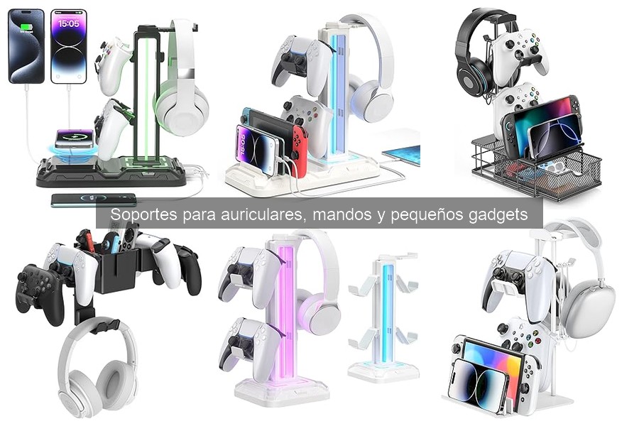 Tipos de Soportes para Auriculares y Mandos: Guía Completa