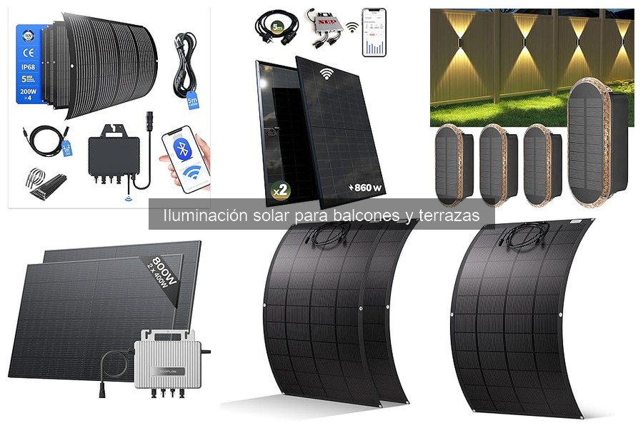 Ventajas de la iluminación solar para balcones y terrazas