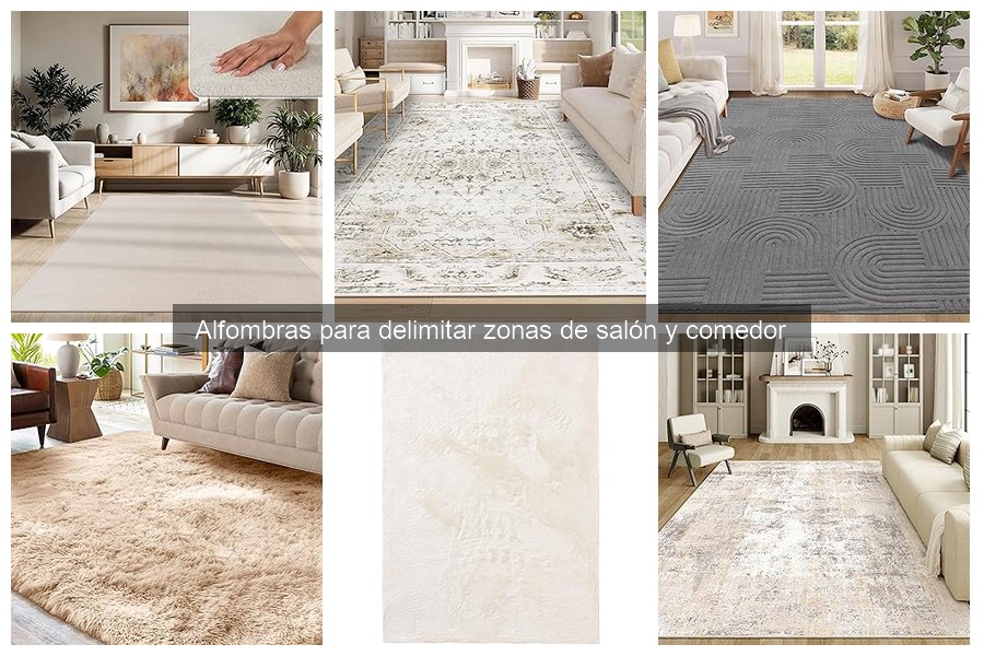 Ventajas de las alfombras para delimitar espacios en casa