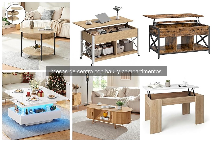 Ventajas de las Mesas de Centro con Almacenamiento para tu Hogar