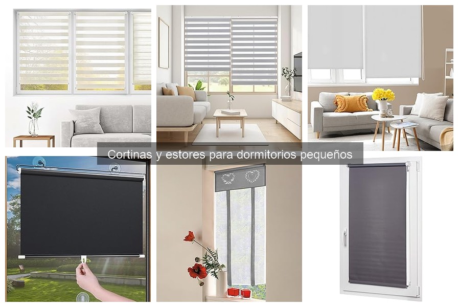 Ventajas de los estores en dormitorios pequeños: funcionalidad y estética
