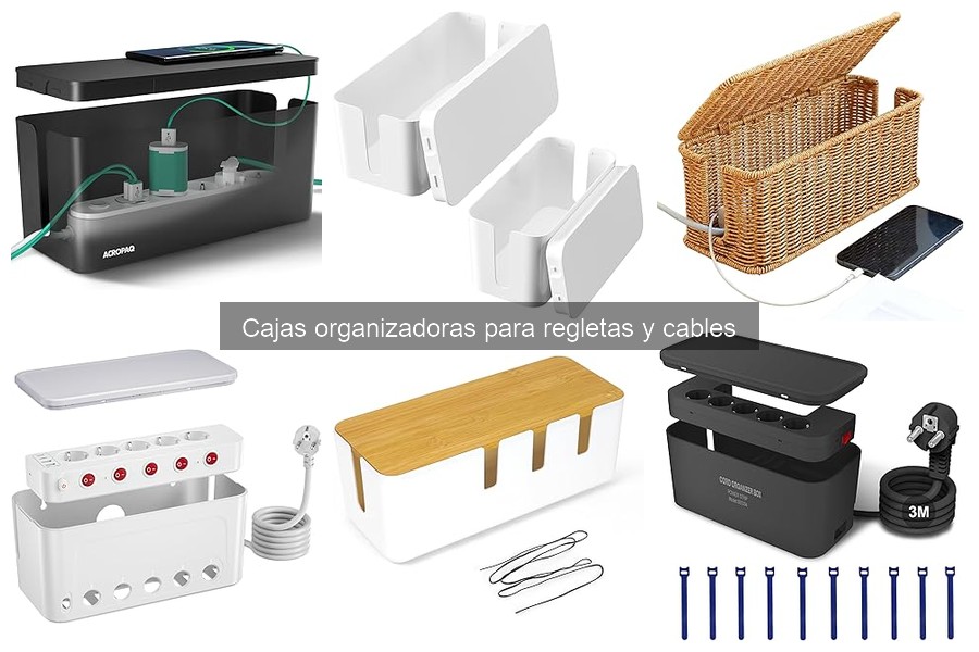 Ventajas de usar cajas organizadoras para cables en casa