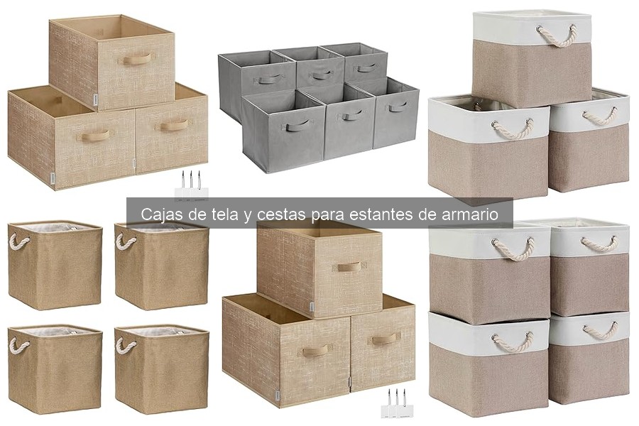 Ventajas de usar cestas en estantes de armario