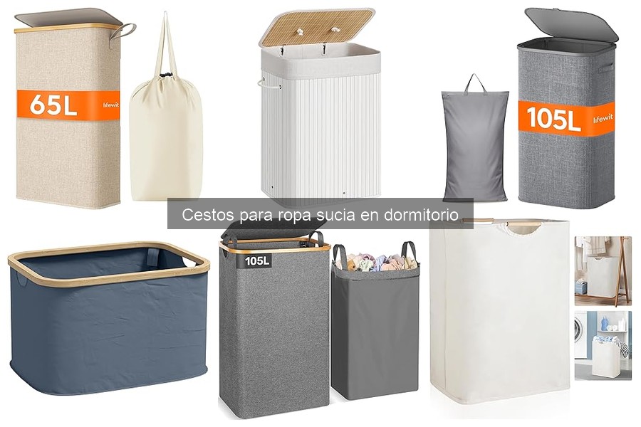 Ventajas de usar cestos para ropa sucia en el dormitorio