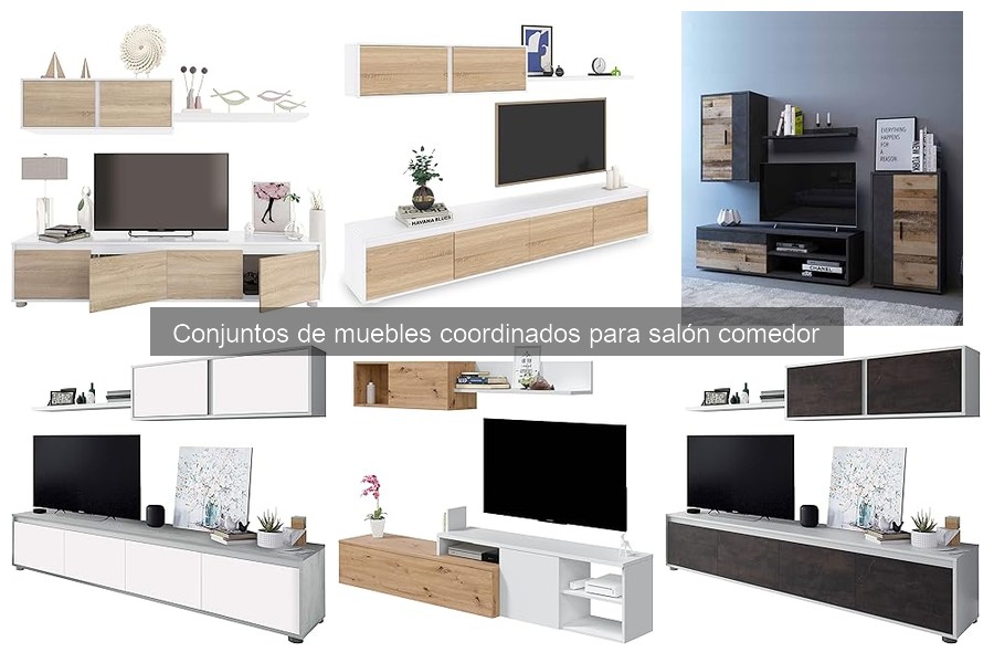Ventajas de usar conjuntos de muebles coordinados en tu salón
