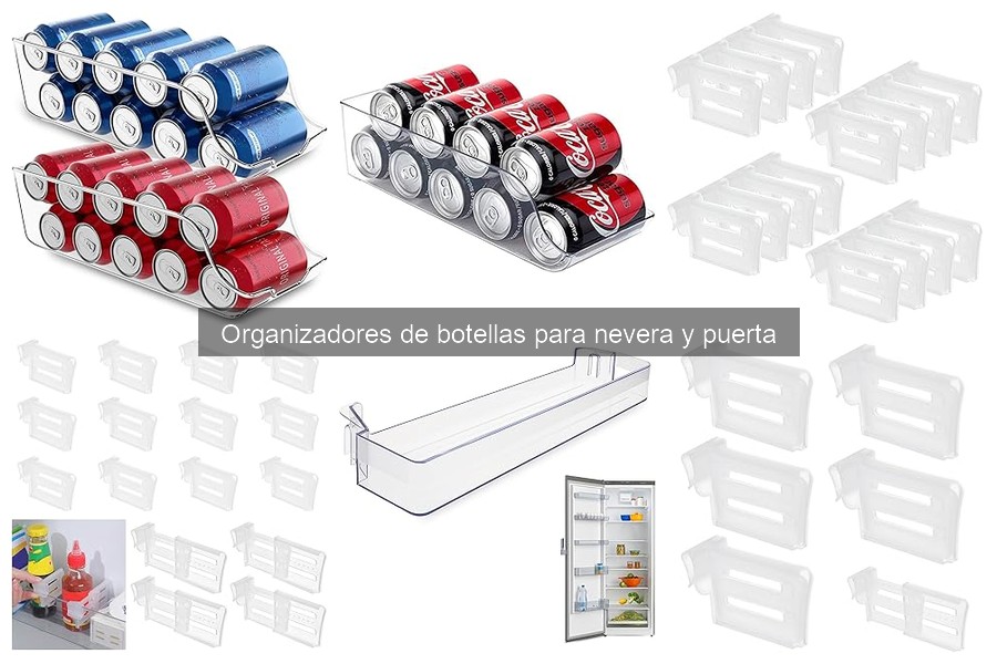 Ventajas de usar organizadores de botellas en la nevera