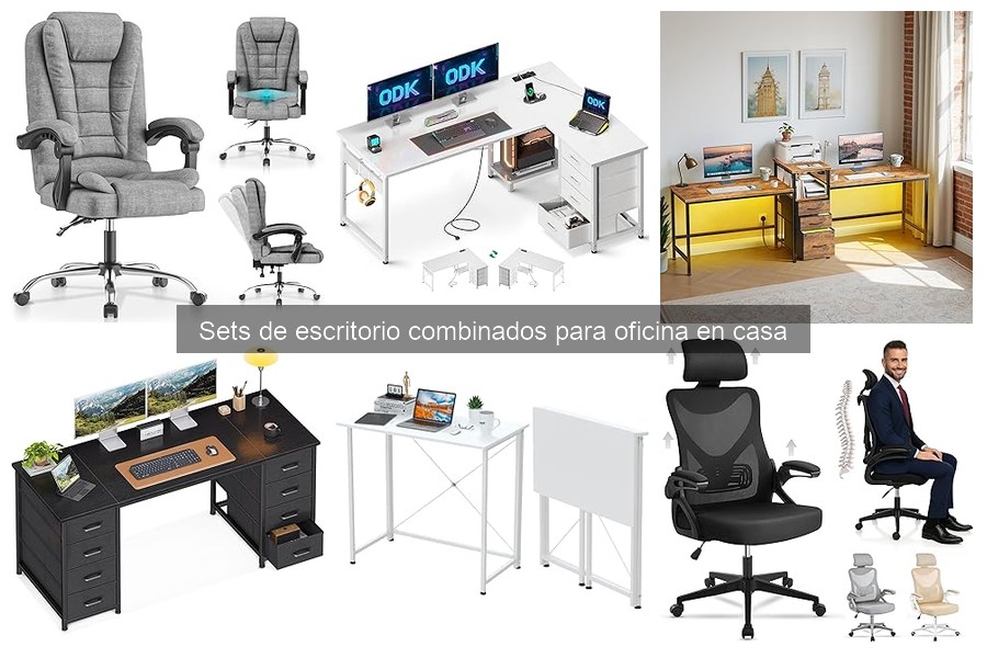 Ventajas de usar sets de escritorio combinados en casa