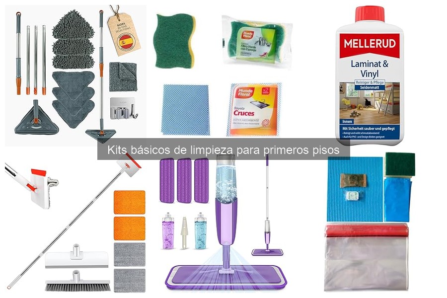 Ventajas de usar un kit de limpieza compacto en pisos pequeños
