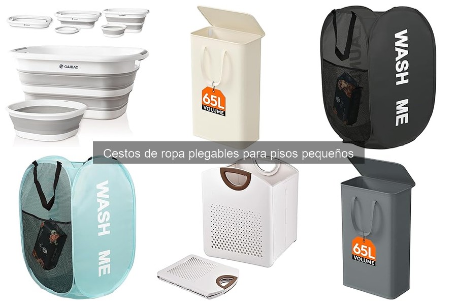 Ventajas y desventajas de cestos de ropa plegables