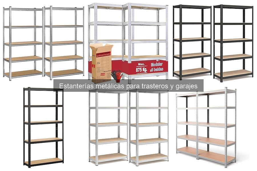 Ventajas y desventajas de las estanterías metálicas