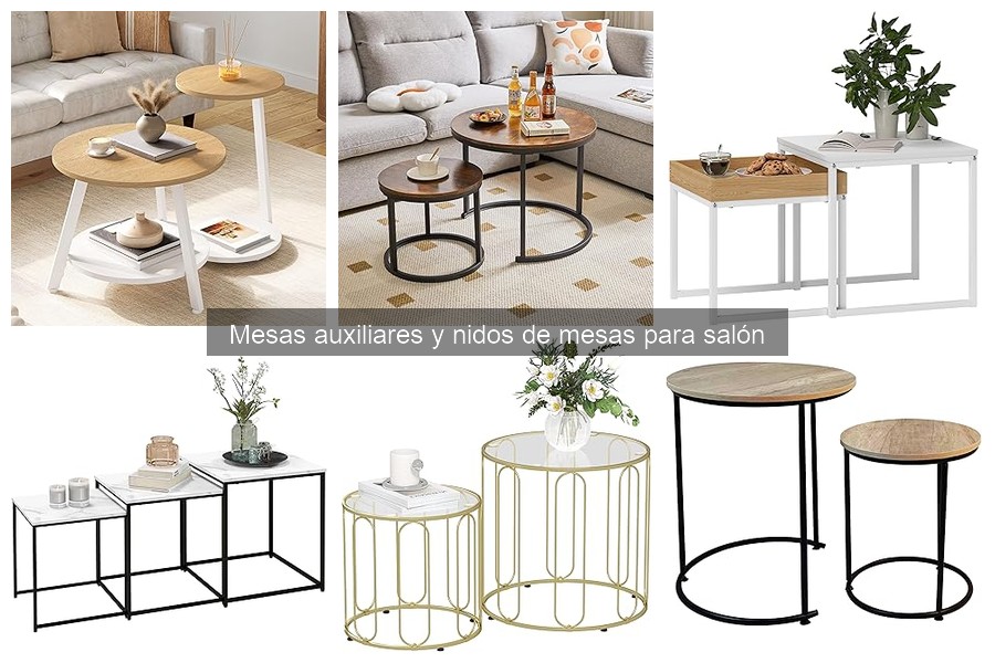 Ventajas y desventajas de las mesas nido para salón