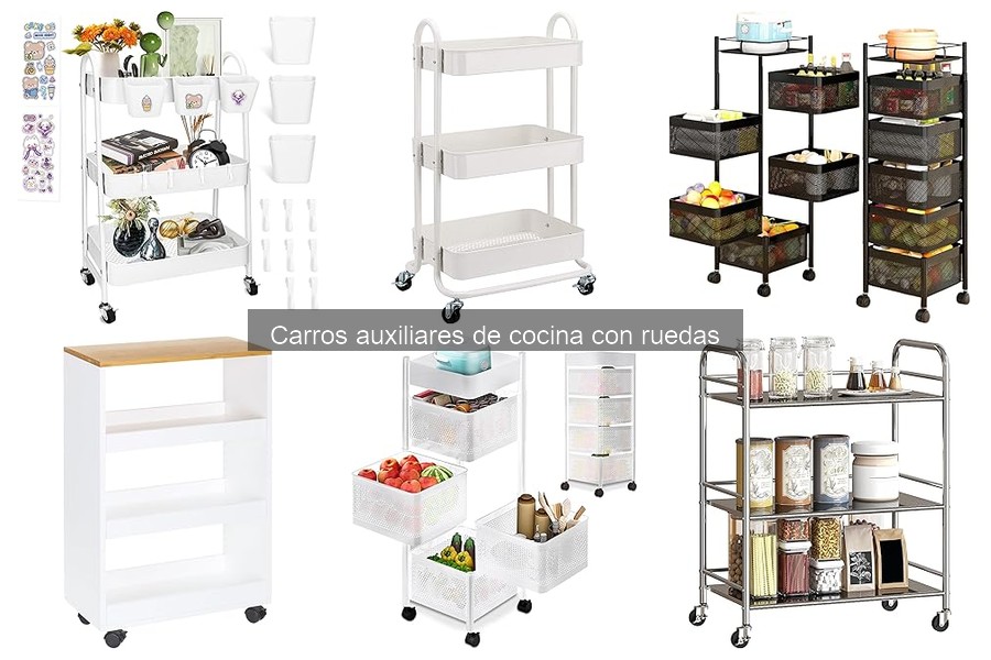 Ventajas y desventajas de los carros auxiliares de cocina