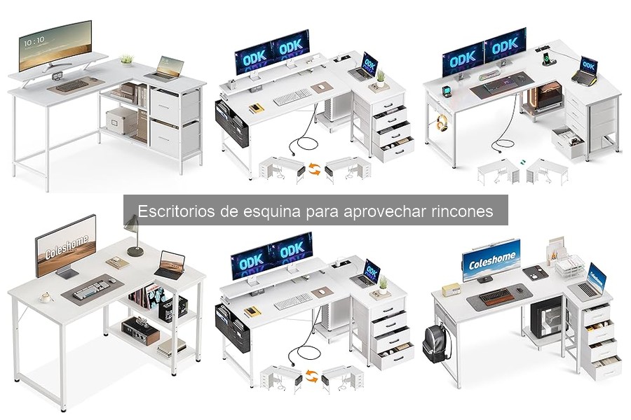 Ventajas y desventajas de los escritorios de esquina