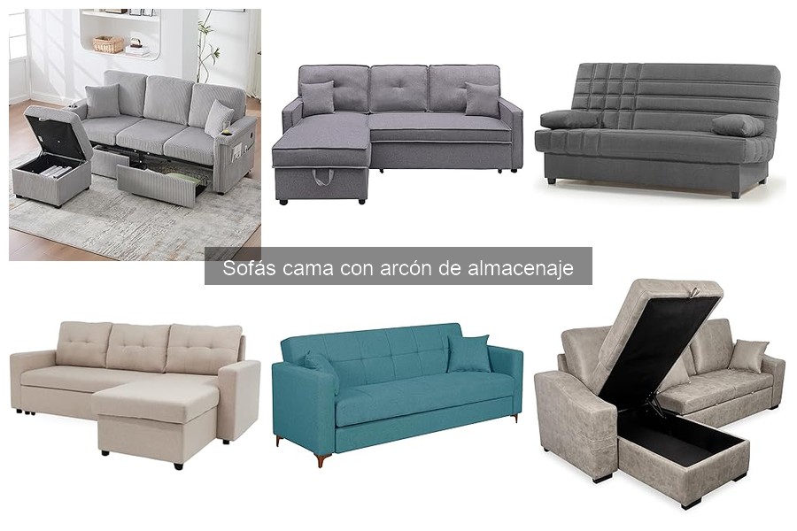 Ventajas y desventajas de los sofás cama con arcón