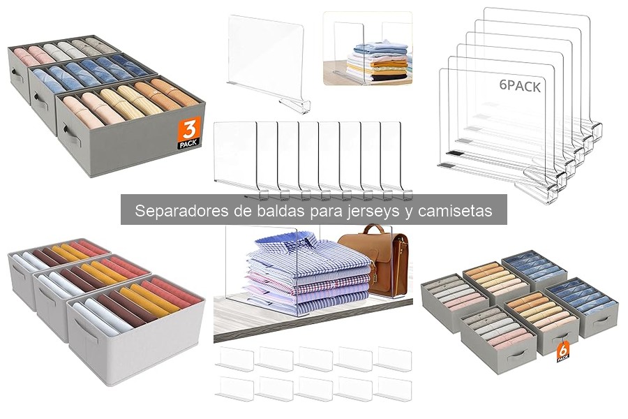 Ventajas y desventajas de usar separadores de baldas