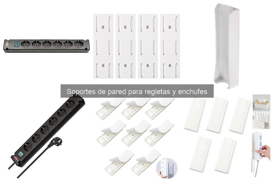 Ventajas y desventajas de usar soportes de pared para enchufes